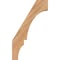Ekena Millwork 3 1/2"W x 12"D x 20"H Balboa Smooth Knee Brace, Western Red Cedar BRC04X12X20BOA00SWR - alternate 4
